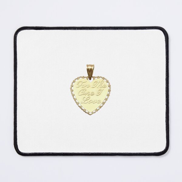 Item preview, gold love charm "for the one I love" designed and sold by flavouredcherry.