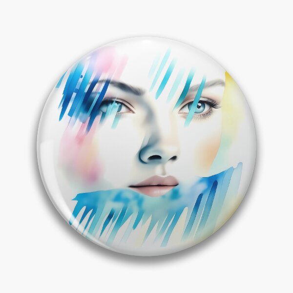 Item preview, Abstract Watercolor Lady #3 designed and sold by Twittlefish.