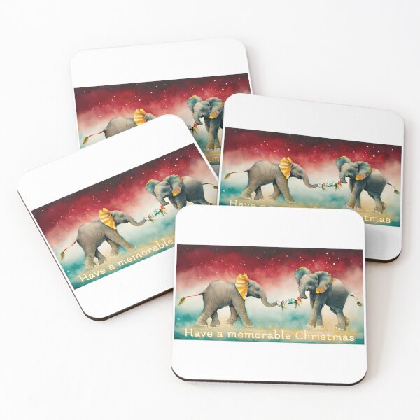 Item preview, Elephant Christmas designed and sold by AliciaSanson.