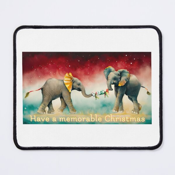 Item preview, Elephant Christmas designed and sold by AliciaSanson.