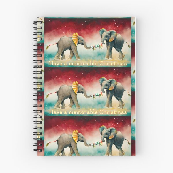 Item preview, Elephant Christmas designed and sold by AliciaSanson.