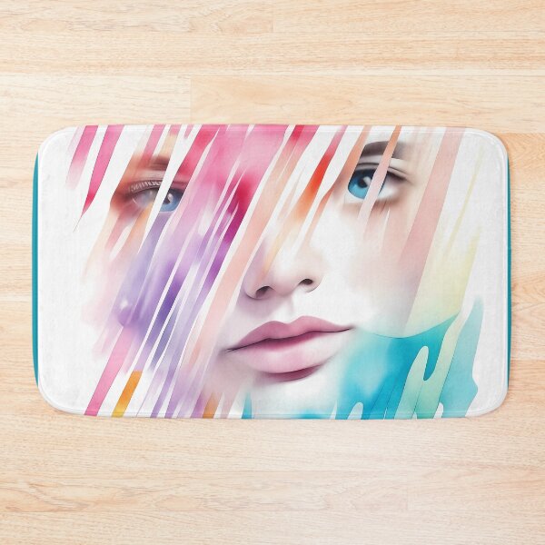 Item preview, Abstract Watercolor Lady #4 designed and sold by Twittlefish.
