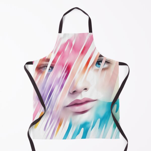Item preview, Abstract Watercolor Lady #4 designed and sold by Twittlefish.