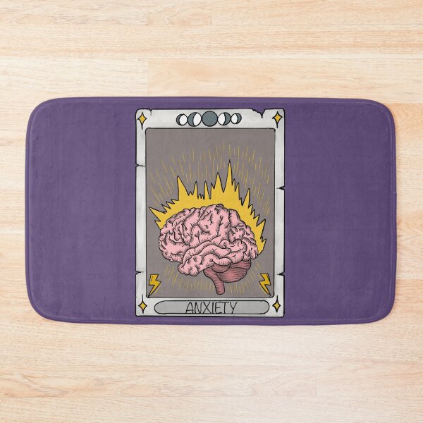 Item preview, Anxiety Tarot Card designed and sold by WrensDgtDesigns.