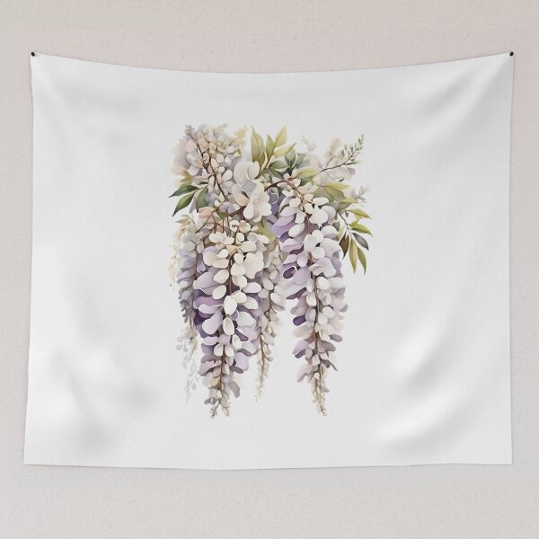 Item preview, White Wisteria designed and sold by HOMETOWN86.