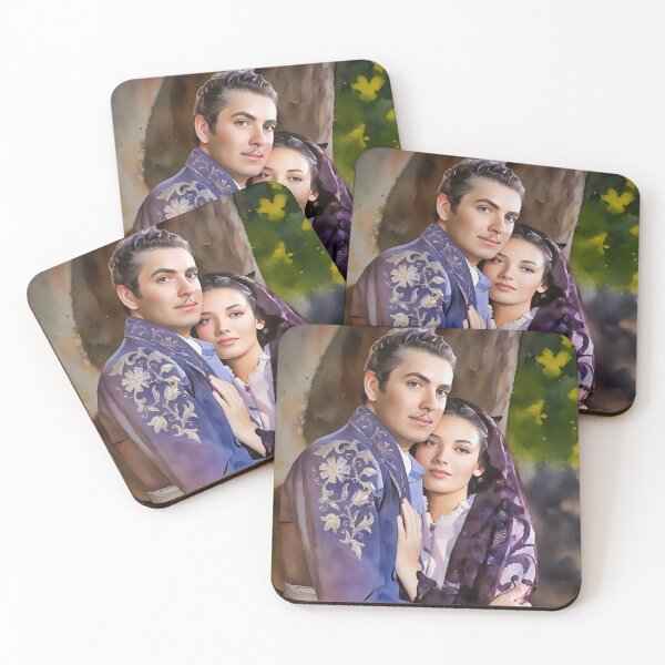 Item preview, Tyrone Power and Linda Darnell - The Mark of Zorro - Watercolor designed and sold by deusrex007.