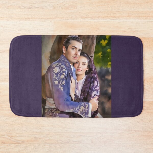 Item preview, Tyrone Power and Linda Darnell - The Mark of Zorro - Watercolor designed and sold by deusrex007.