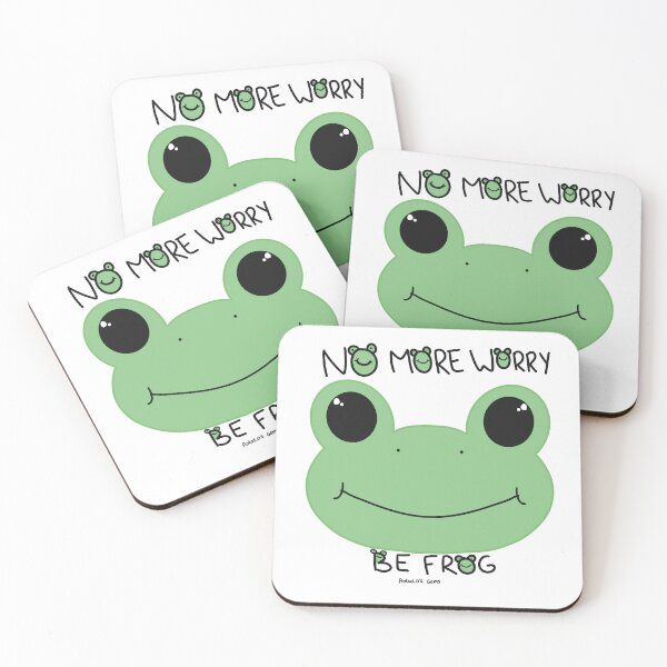 Item preview, No more worry be frog designed and sold by PotatosGems.
