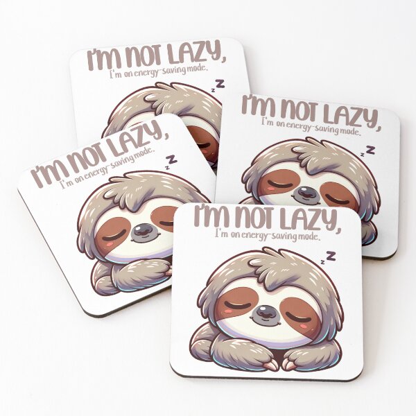 Item preview, Funny Quotes :  I'm not lazy , I'm on energy-saving mode designed and sold by Eksama Design.