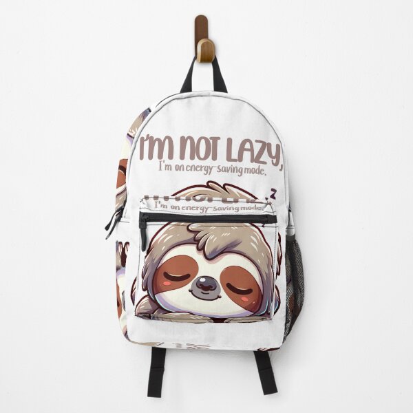 Item preview, Funny Quotes : I'm not lazy , I'm on energy-saving mode designed and sold by Eksama Design.