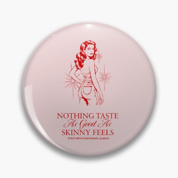 Item preview,  Nothing Tastes as Good as Skinny Feels designed and sold by LetterByNobody.