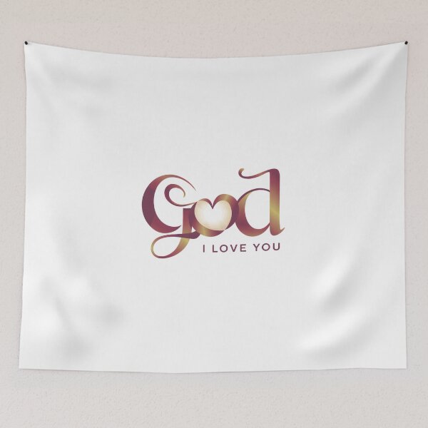 Item preview, God, I love you - God lovers designed and sold by getmorefromlife.