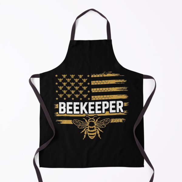 Item preview, Beekeeping American Flag Honeycomb Beekeeper Honey Bees designed and sold by PosiMCreations.