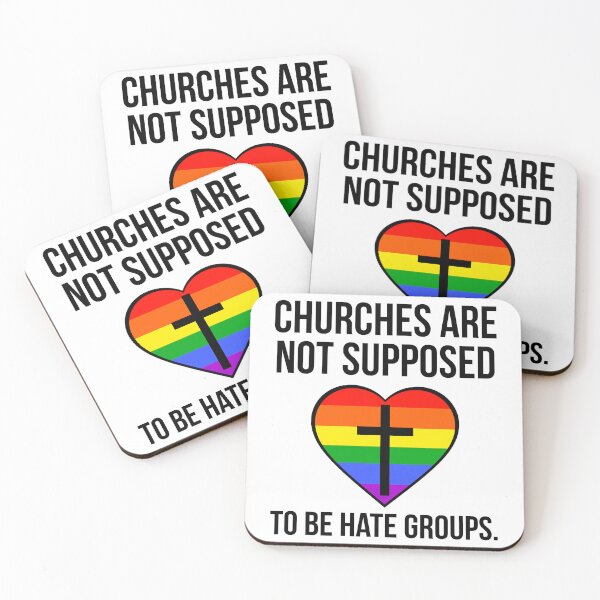 Item preview, Churches are not supposed to be hate groups  designed and sold by Rachel the Artist .