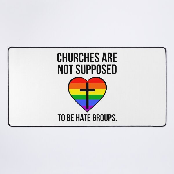Item preview, Churches are not supposed to be hate groups  designed and sold by Rachel the Artist .