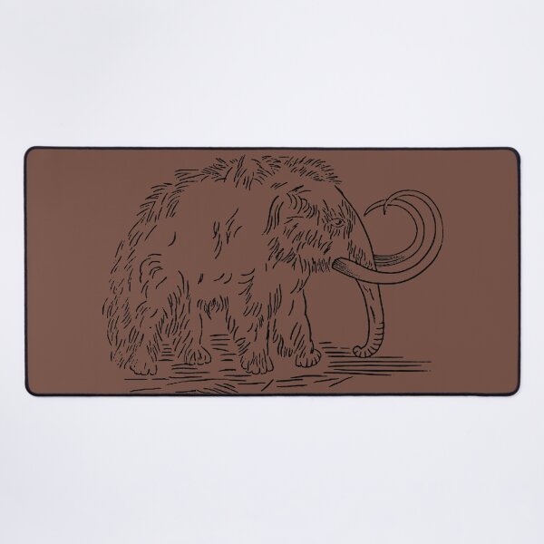 Item preview, Vintage Wooly Mammoth Illustration designed and sold by DazellsEmporium.