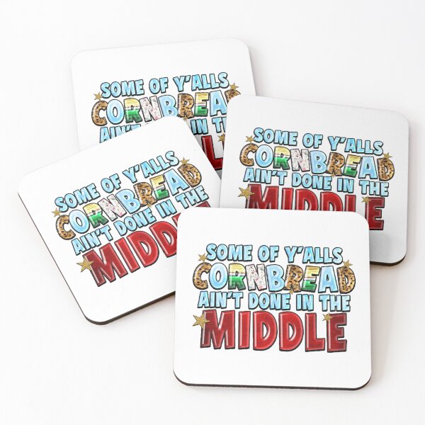 Item preview, Some of Y’all’s Cornbread Ain’t Done – Funny Southern Sayings Typography designed and sold by Fernandink1.