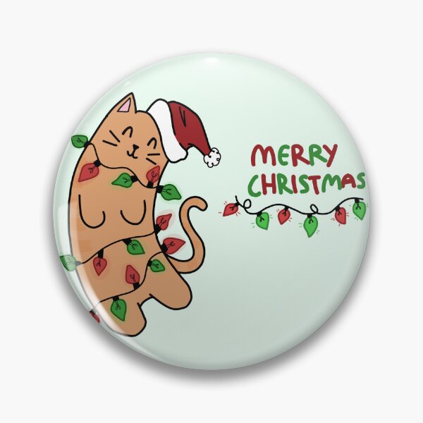 Item preview, Christmas cat designed and sold by FussyTortoise.
