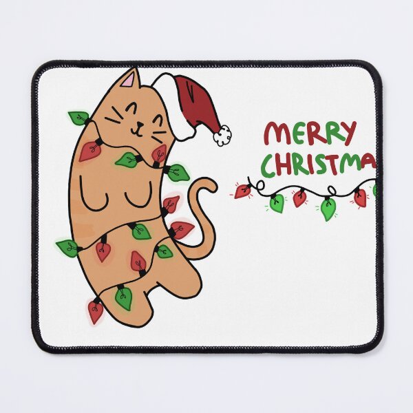 Item preview, Christmas cat designed and sold by FussyTortoise.