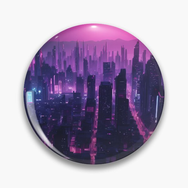 Item preview, Cyberpunk City Skyline designed and sold by papi1998.