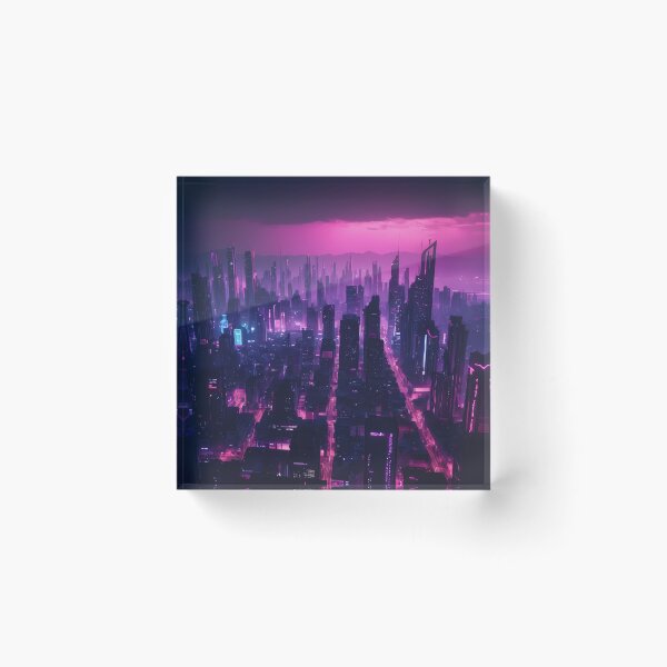 Item preview, Cyberpunk City Skyline designed and sold by papi1998.