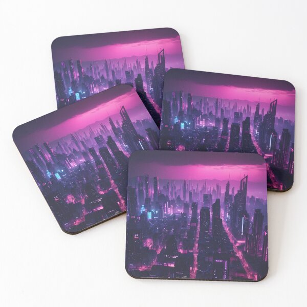 Item preview, Cyberpunk City Skyline designed and sold by papi1998.