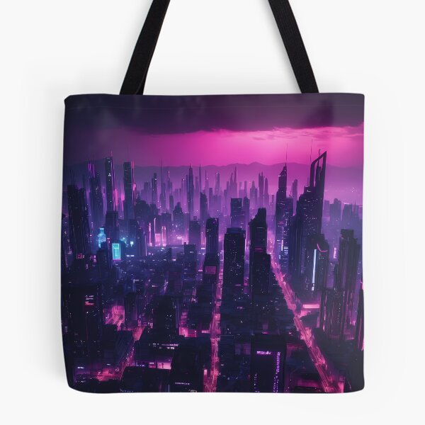 Item preview, Cyberpunk City Skyline designed and sold by papi1998.