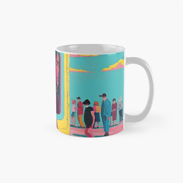 Item preview, Surreal of Visitors Scanning Faces at Secure Biometric Entrance. designed and sold by CheerForGoods.