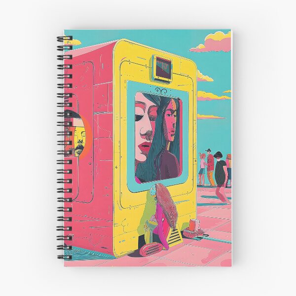 Item preview, Surreal of Visitors Scanning Faces at Secure Biometric Entrance. designed and sold by CheerForGoods.