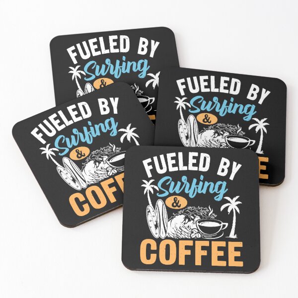 Item preview, Catch Fuel by Surfing and Coffee Lifestyle Shirt designed and sold by TheDiveShirt.