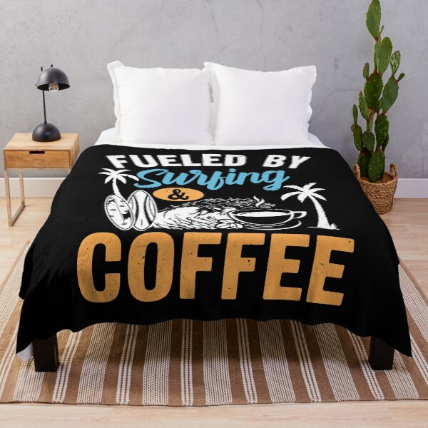 Item preview, Catch Fuel by Surfing and Coffee Lifestyle Shirt designed and sold by TheDiveShirt.