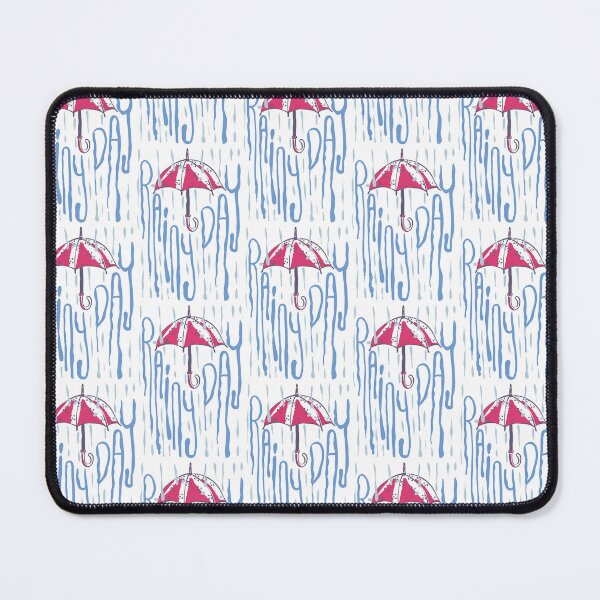 Item preview, red umbrella on a rainy day designed and sold by diaricesalt.