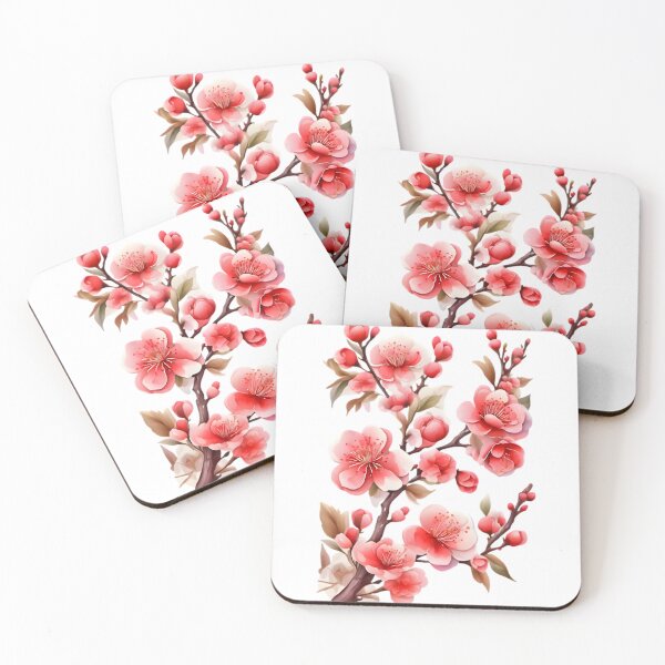 Item preview, Red Plum Blossom designed and sold by HOMETOWN86.