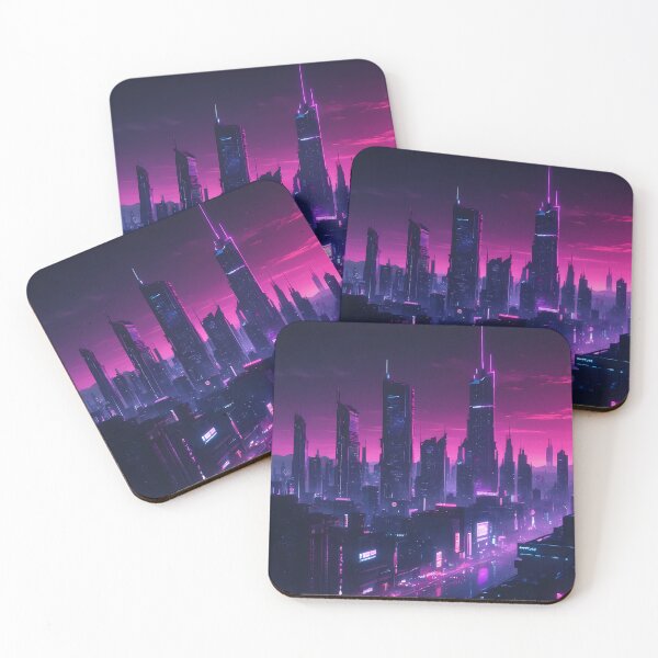 Item preview, Cyberpunk City Skyline designed and sold by papi1998.