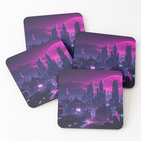 Item preview, Cyberpunk City Skyline designed and sold by papi1998.