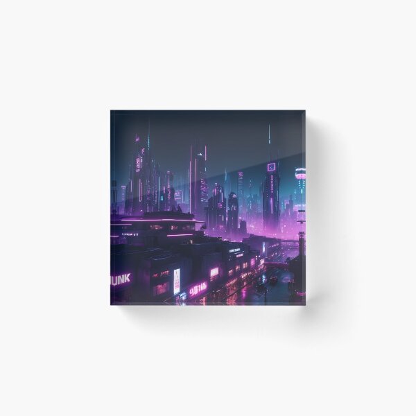 Item preview, Cyberpunk City Skyline designed and sold by papi1998.