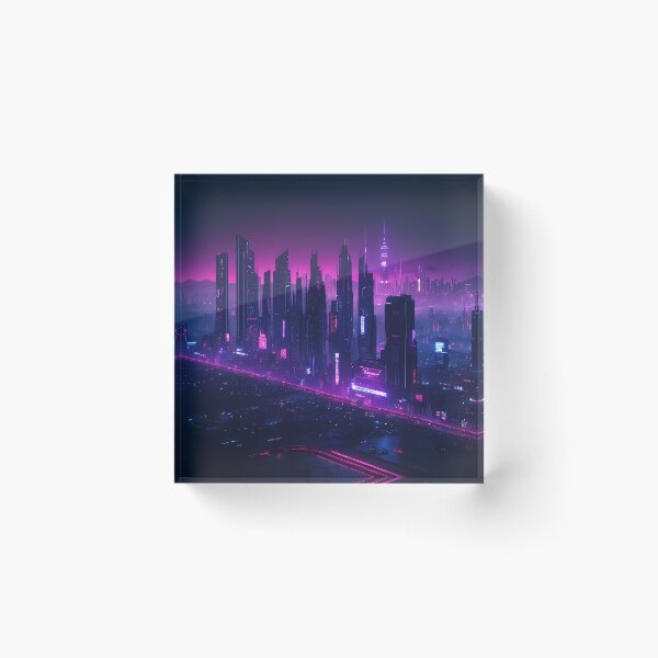 Item preview, Cyberpunk City Skyline designed and sold by papi1998.