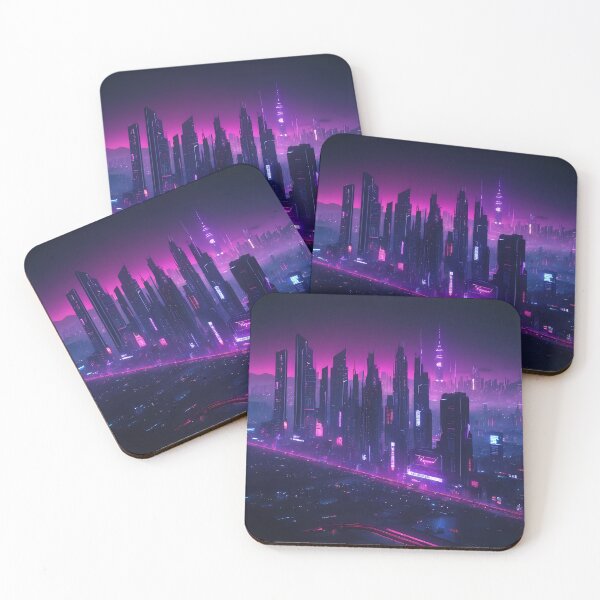 Item preview, Cyberpunk City Skyline designed and sold by papi1998.