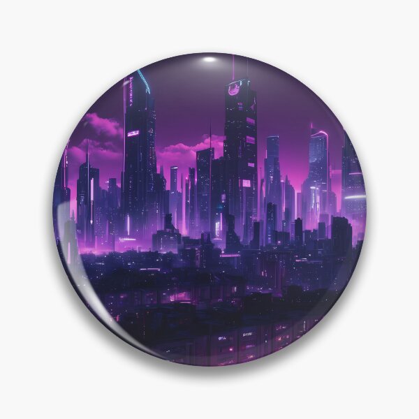 Item preview, Cyberpunk City Skyline designed and sold by papi1998.