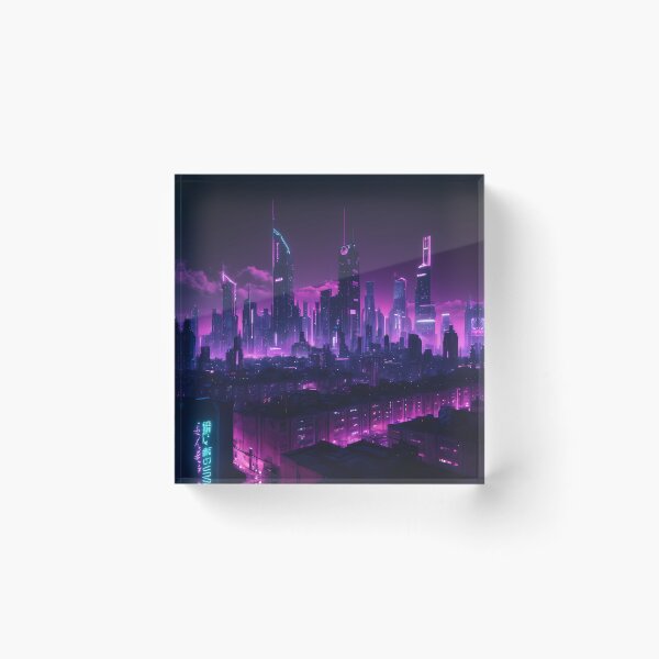 Item preview, Cyberpunk City Skyline designed and sold by papi1998.
