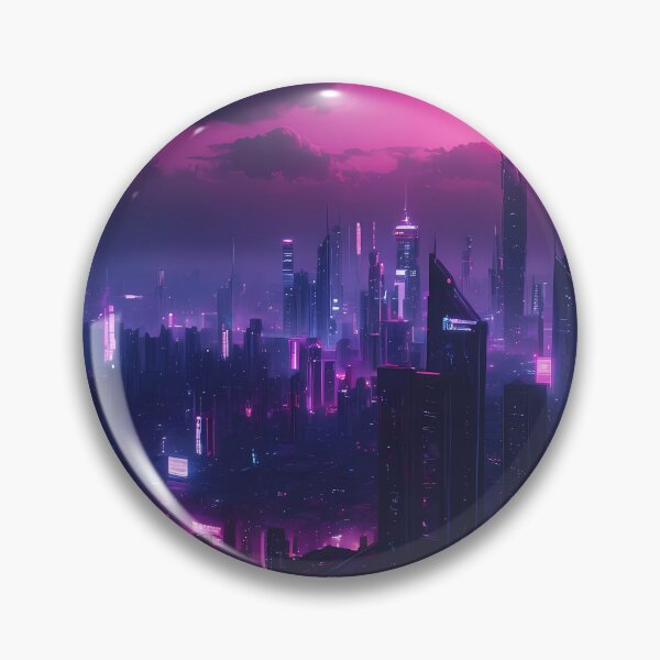 Item preview, Cyberpunk City Skyline designed and sold by papi1998.
