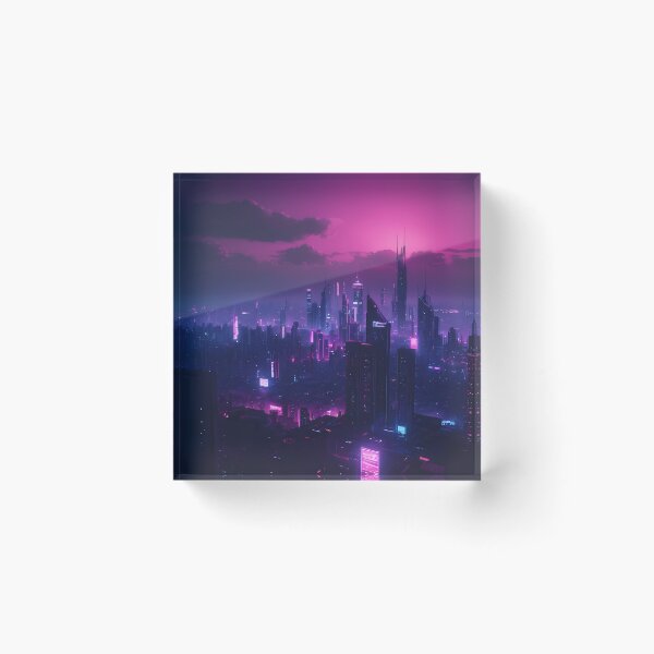 Item preview, Cyberpunk City Skyline designed and sold by papi1998.