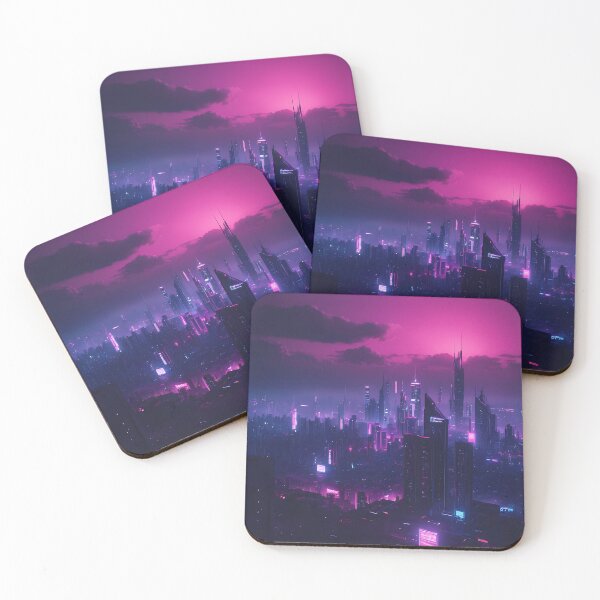 Item preview, Cyberpunk City Skyline designed and sold by papi1998.