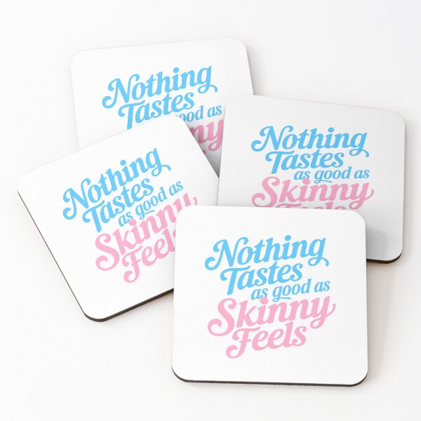 Item preview, Nothing Tastes as Good as Skinny Feels designed and sold by LetterByNobody.