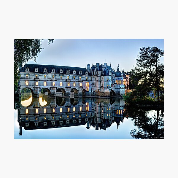 Item preview, Chenonceau twilight in blue Closer designed and sold by Weston  Westmoreland.