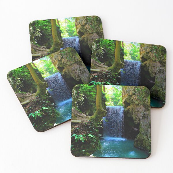 Item preview, View from Pioraco at a waterfall of the Potenza river designed and sold by Kristina Drozd.