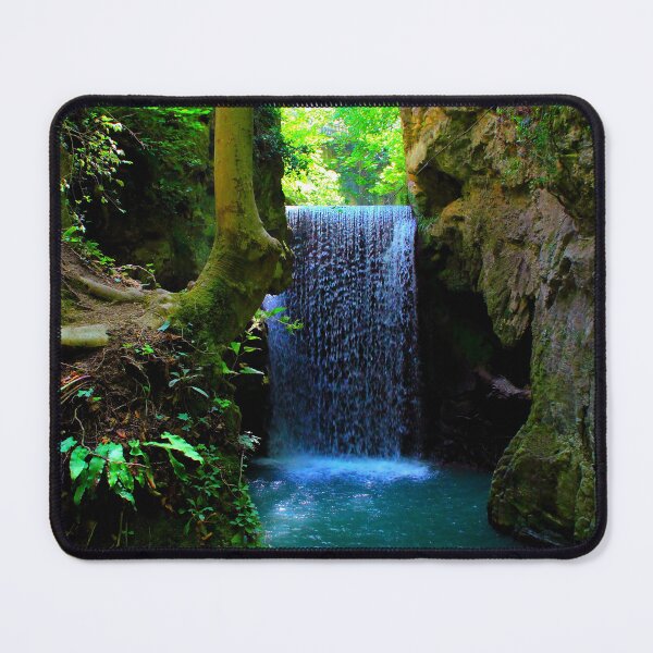Item preview, View from Pioraco at a waterfall of the Potenza river designed and sold by Kristina Drozd.