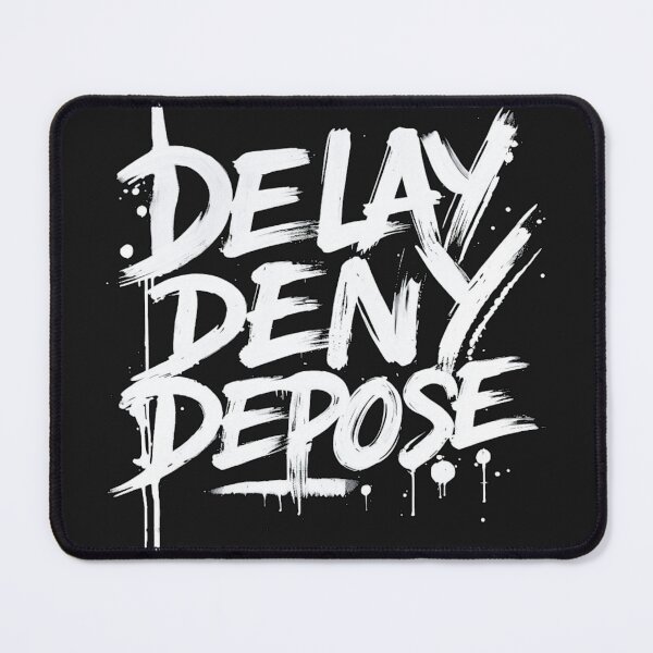 Item preview, Delay Deny Depose designed and sold by MBuckenmeyer.