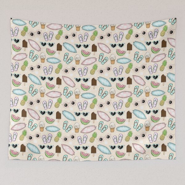 Item preview, Peach Kiwi Summer Fun  designed and sold by LostRabbit.
