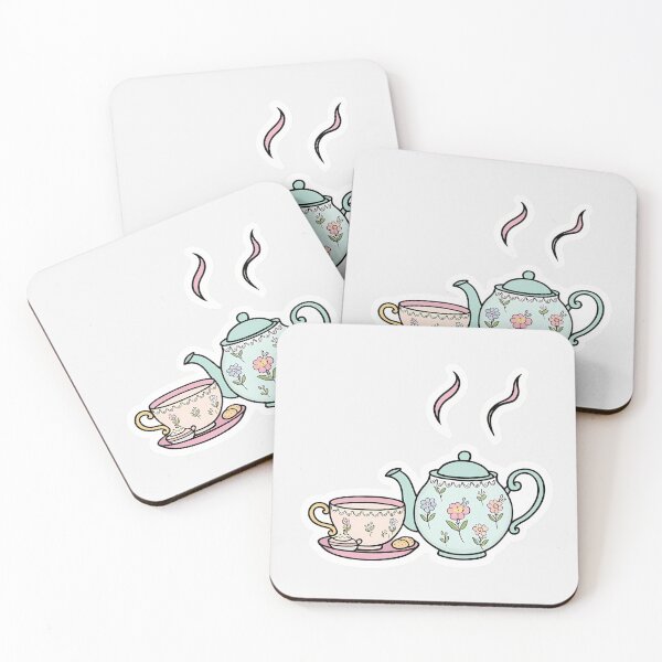 Item preview, Teatime with friends| Tea Set | Tea-Lovers | I want my tea |Gobble Gala  designed and sold by Kids GobbleGala.